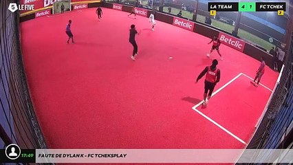 Faute de Dylan K - Fc Tcheksplay
