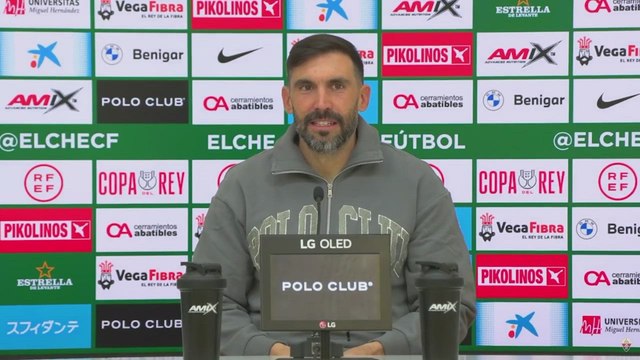 Sarabia, rueda de prensa previa al Elche - Atleti de Copa del Rey