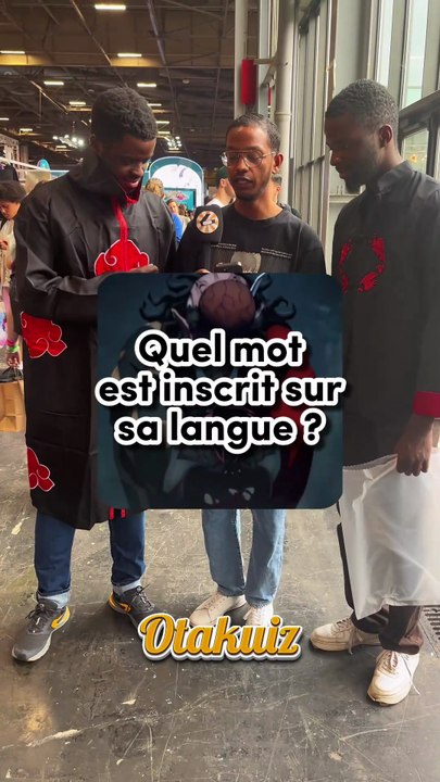 Quel mot est inscrit sur sa langue ? #demonslayer #anime #manga #otaku #weeb #animequiz #japanexpo