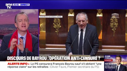 LE CHOIX DE CHRISTOPHE - Discours de Bayrou: opération anti-censure ?