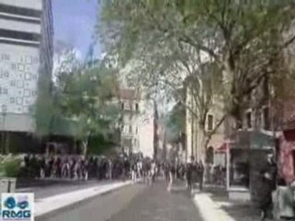RMG REPORTAGE MANIF LYCEENNE + SAUVAGE 29 AVRIL GRENOBLE
