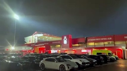 Nottingham Vs Liverpool - listen to the atmosphere from outside the City Ground