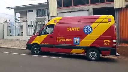 Trabalhador fica ferido em obra na Avenida Toledo