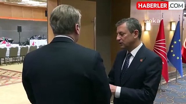 CHP Genel Başkanı Özgür Özel, AB Türkiye Delegasyonu ile Bir Araya Geldi