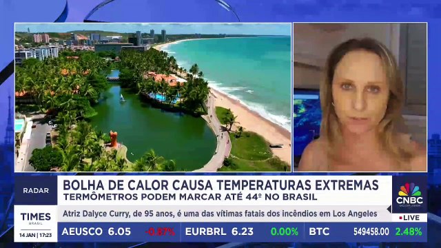 Bolha de calor causa temperaturas extremas no Brasil; meteorologista Estael Sias detalha