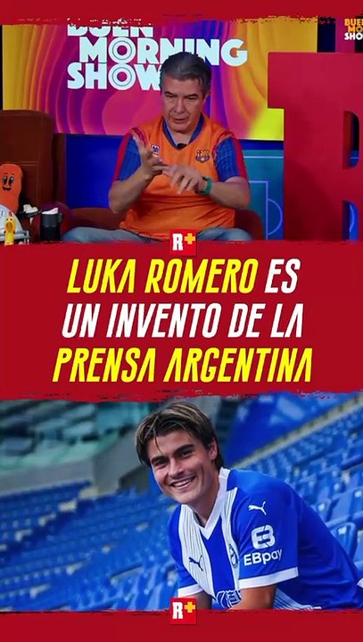 Luka Romero es un invento de la prensa Argentina