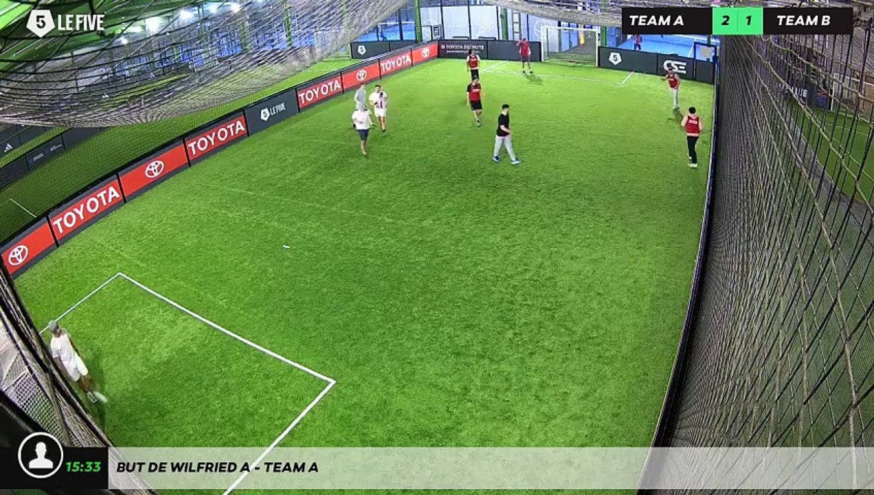 But de Wilfried A - Team A