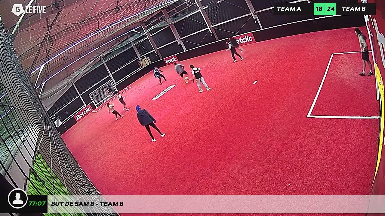 But de Sam B - Team B