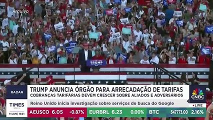 Trump pretende ampliar arrecadação tarifária a partir de um órgão especializado