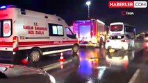 Manisa'da işçi servisleri çarpıştı: 35 yaralı