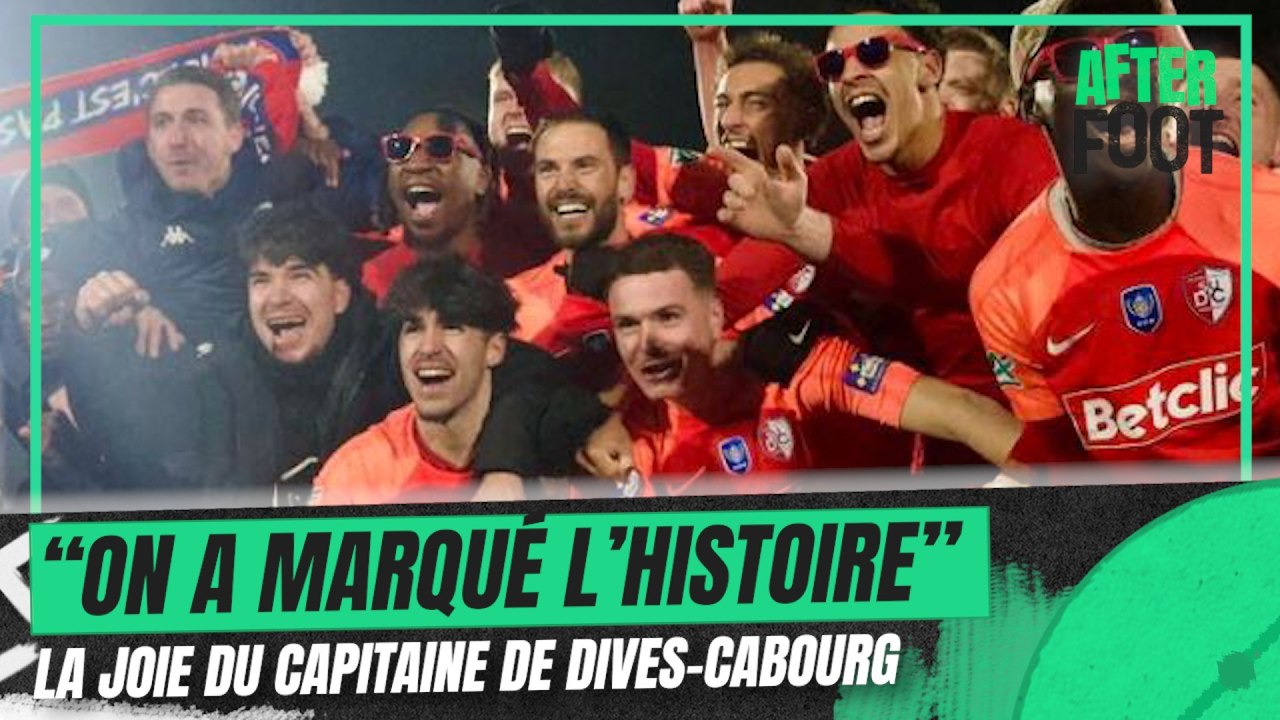 Coupe de France : "On a marqué l'histoire du club" jubile le héros de Dives-Cabourg, Florian Suzanne