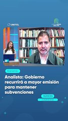 Analista: Gobierno recurrirá a mayor emisión para mantener subvenciones