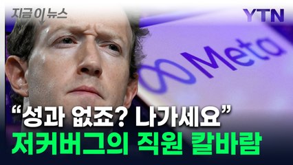 [굿모닝경제] 메타 대규모 '정리해고'...트럼프2기 앞두고 칼 뽑은 저커버그 / YTN