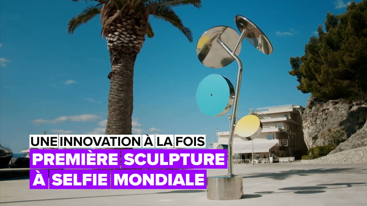 Une innovation à la fois : La première sculpture pour selfie au monde