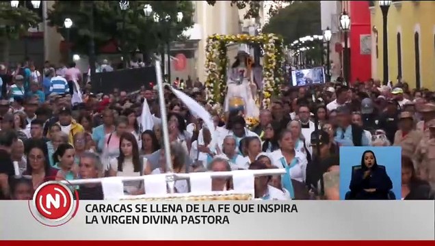 Caracas | Devotos de la Divina Pastora piden por la paz de Venezuela