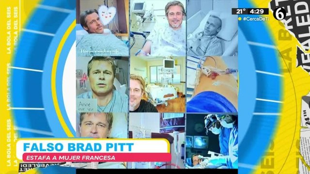 Falso Brad Pitt estafa a mujer francesa