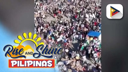 Santa Anita Race Track sa Arcadia, California, nagsilbing donation center para sa mga apektado ng wildfire