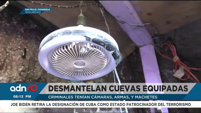 Desmantela cuevas que eran utilizadas para cometer delitos en Saltillo
