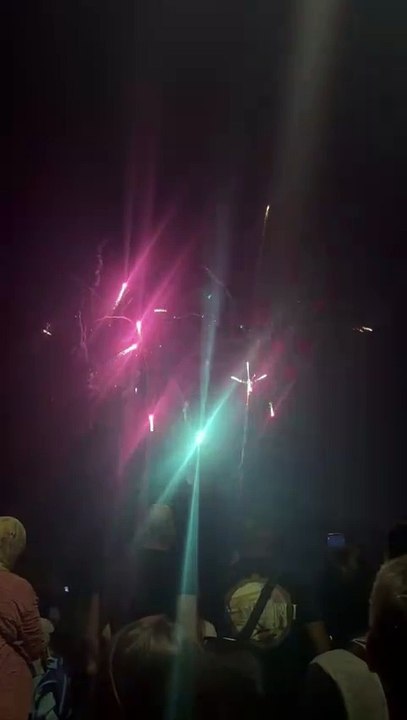 Fête Nationale  Le Feu d’artifice du 14 juillet 2023  Grenoble #14juillet #fetenational #france (3)