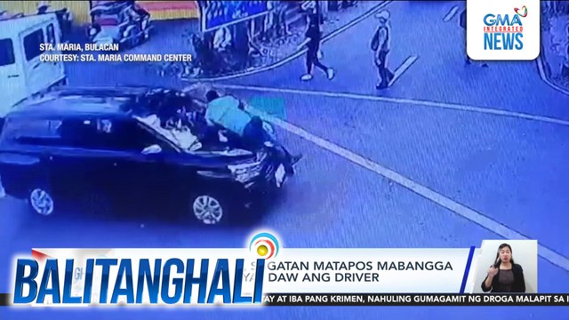 Traffic enforcer, sugatan matapos mabangga ng sasakyang puyat daw ang driver | Balitanghali