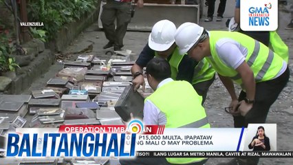 Mahigit 100 depektibong timbangan, sabay-sabay na sinira | Balitanghali