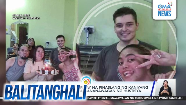 Mga magulang ng Pinay na pinaslang ng kaniyang asawang Slovenian, nananawagan ng hustisya | Balitanghali