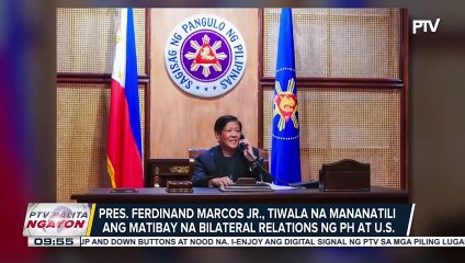 PBBM, tiwalang mananatili ang matibay na bilateral relations ng PH at U.S.