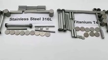 #3D Printing, #CNC machining, Stainless Steel, Titanium