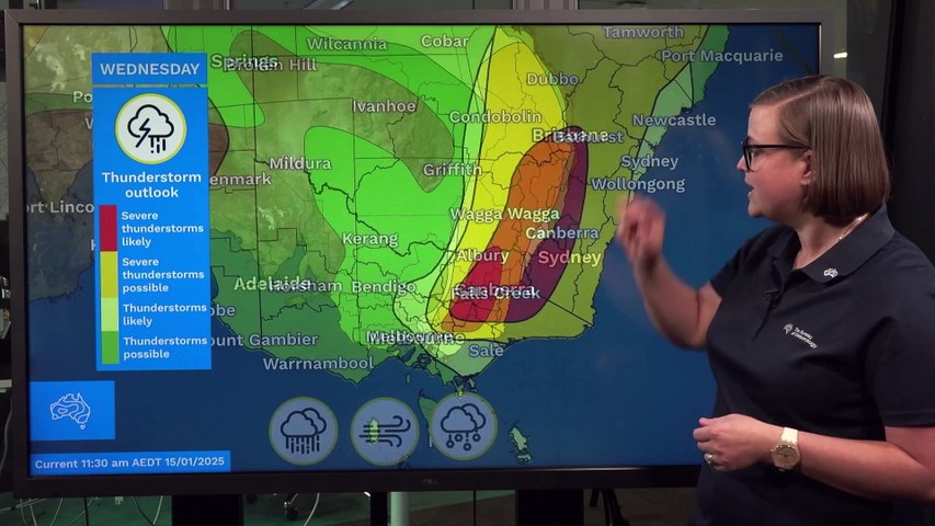 Severe weather warning for parts of the lower east | The Canberra Times ...