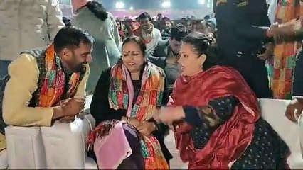 रेवाड़ी में आरती राव ने कहा एचएमटी वायरस से डरने की जरूरत नहीं