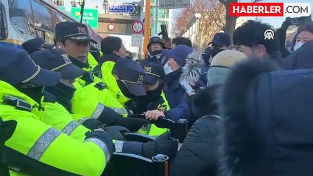 Güney Kore devlet başkanı tutuklandı