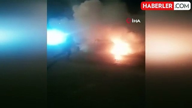 Kahramanmaraş'ta Otomobil Yangını İtfaiye Ekiplerince Söndürüldü