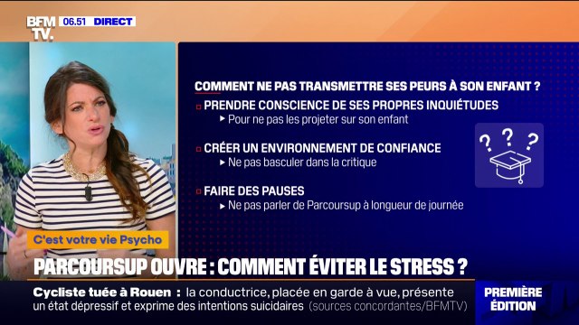 Ouverture de Parcoursup: comment éviter le stress ?