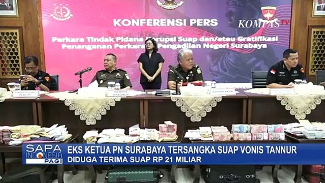 Eks Ketua PN Surabaya Rudi Suparmono, Tersangka Suap Vonis Tannur, Diduga Terima Suap Rp21 miliar
