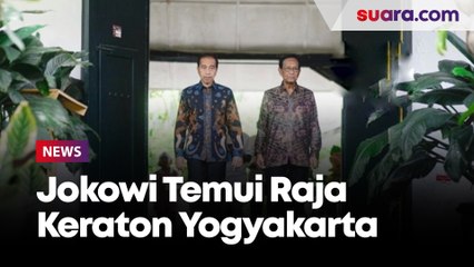 Presiden ke-7 Jokowi temui Raja Keraton Yogyakarta di Keraton Kilen