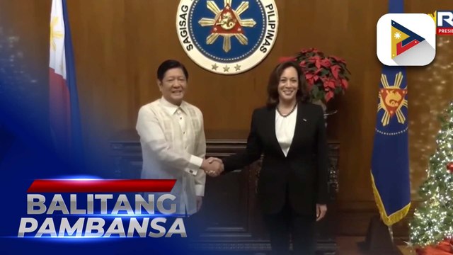 Mas matibay na ugnayan ng Pilipinas at U.S., tinalakay sa online meeting nina PBBM at outgoing U.S. Vice President Kamala Harris
