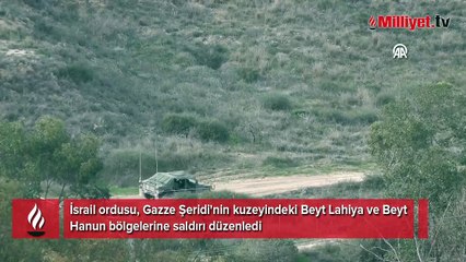İsrail'in Gazze'ye yönelik saldırıları devam ediyor