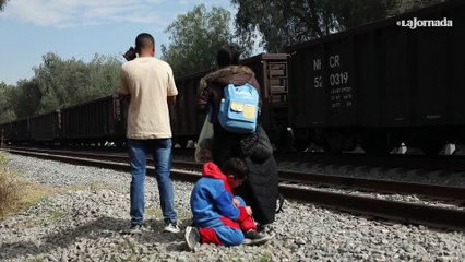 “Ya estamos aquí y vamos  a seguir”, asegura migrante rumbo a EU