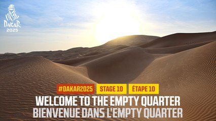 Welcome to the Empty Quarter - Stage 10 - #Dakar2025