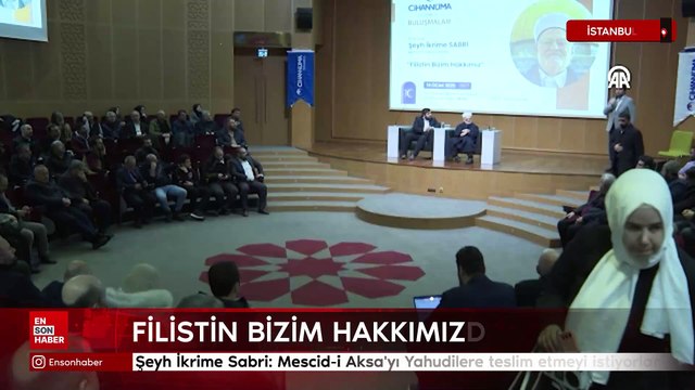 Şeyh İkrime Sabri: Mescid-i Aksa'yı Yahudilere teslim etmeyi istiyorlar