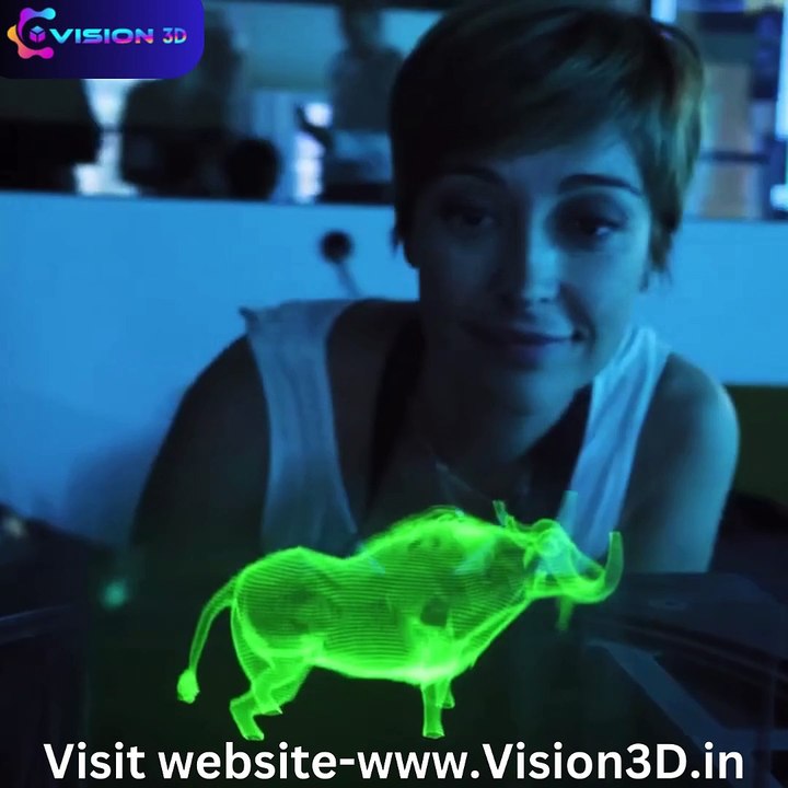 3D Hologram Projector | laser hologram Projector | 3D technology #3dtechnology #3danimation