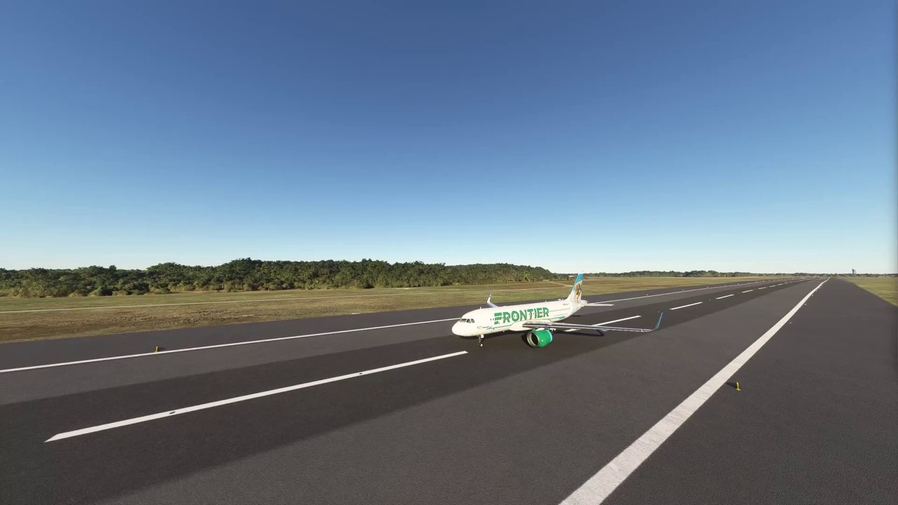 Impossible Touchdown Frontier Airlines A320neo at Denver International Airport (KDEN), Denver, USA