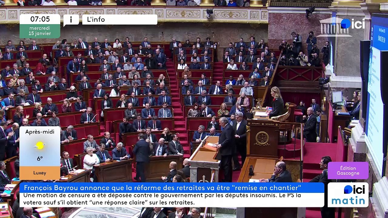 15/01/2025 - ici matin par ici Gascogne en vidéo