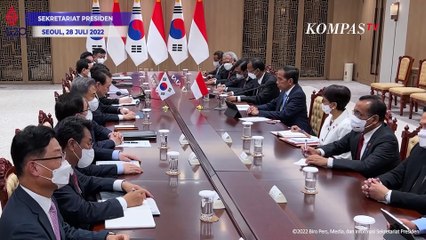 Deretan Pertemuan Presiden ke-7 Jokowi & Presiden Korsel, Yoon Suk Yeol  ARSIP KOMPASTV
