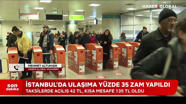 İstanbul'da toplu ulaşıma yüzde 35 zam! İşte kalem kalem yeni ücretler