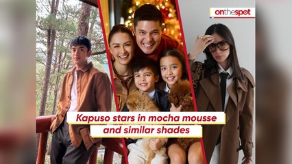 On the Spot: Kapuso stars in mocha mousse and similar shades