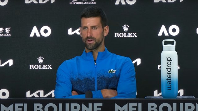 Tennis - Australian Open 2025 - Novak Djokovic : It is impressive how hard-working Andy Murray is