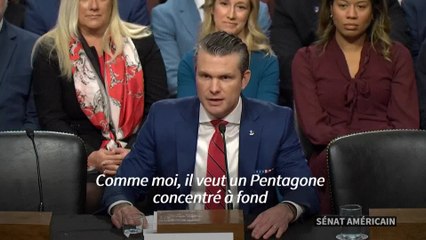 USA : Pete Hegseth, choisi par Donald Trump pour le Pentagone, dit vouloir y "ramener la culture du guerrier"