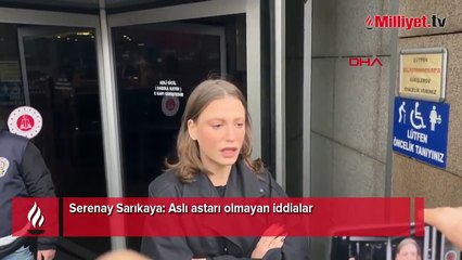 Serenay Sarıkaya'dan ilk açıklama: ‘Aslı astarı olmayan iddialar’
