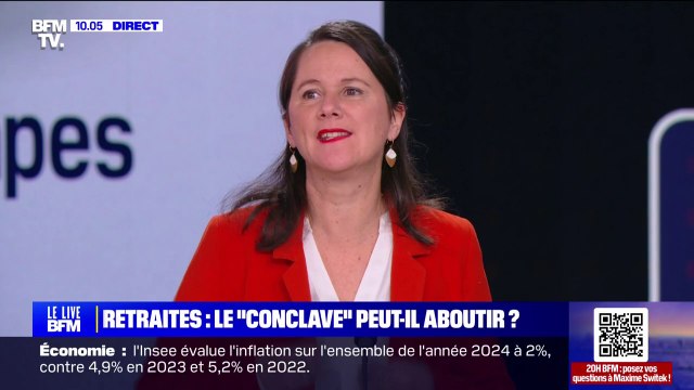 Retraites: La réponse du gouvernement est synonyme de cacophonie , affirme Johanna Rolland (PS)